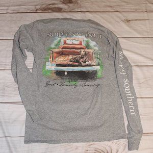 Simply Southern God Family Country Long Sleeve